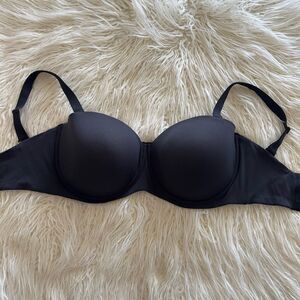Skims Fits Everybody Strapless Bra Onyx Size 36H